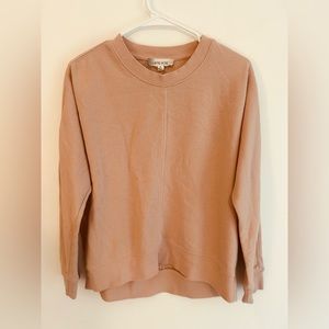 The perfect women’s crewneck! Pretty pink! Hippie Rose, Size medium!